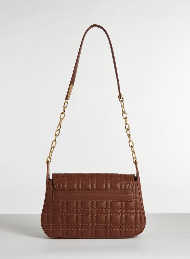 Fargo Aria Shoulder Bag for Women | Vegan Leather Handbag with RFID Pockets, YKK Zipper, Water-Resistant Finish | Stylish College, Casual & Party Use | Made in India (Brown) - Image 5